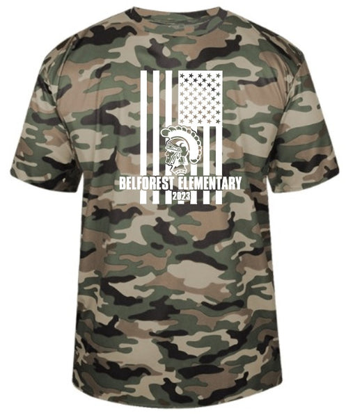 BELFOREST APPROVED T-SHIRT CAMO DRI FIT
