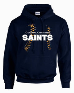 Central Christian Spirit Wear Baseball Sweatshirt