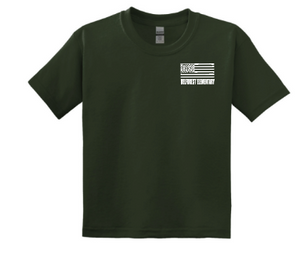 BELFOREST APPROVED FLAG COTTON T-SHIRT
