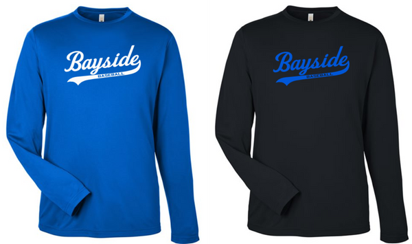 Bayside Baseball Short Sleeve Dri Fit Shirt