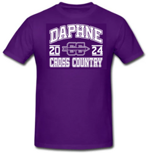 DHS Cross Country Purple Tshirt