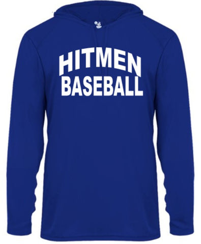 HITMEN  Dri Fit Tshirt Hoodie, Long or Short sleeve