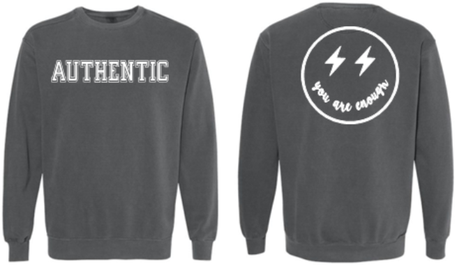 Pepper Authentic Sweatshirt W/White