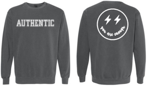 Pepper Authentic Sweatshirt W/White