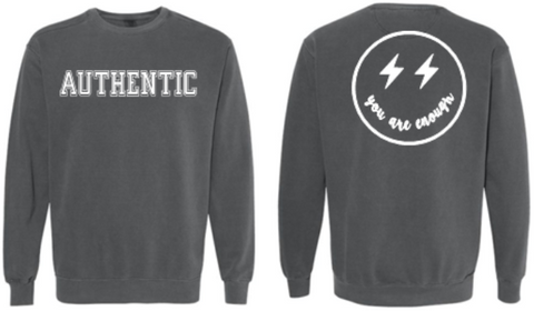 Pepper Authentic Sweatshirt W/White