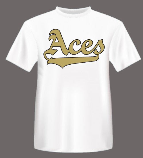 Aces Shirt (Gold Print)