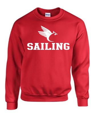 St. Michael Sailing Red Sweatshirt