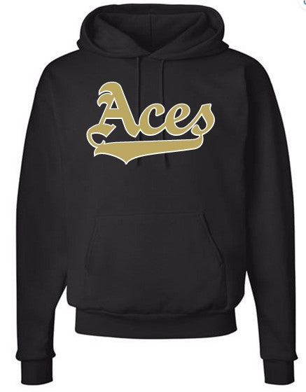 Aces Cotton Hoodies (Gold print)
