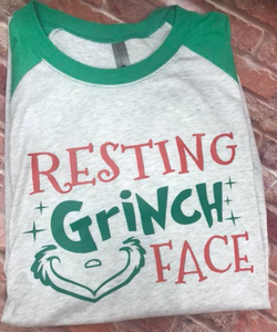 RESTING GRINCH FACE